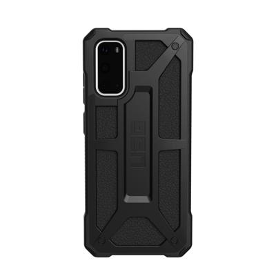 UAG Rugged Case for Samsung Galaxy S20 (6.2-inch screen) - Monarch Black - Achterzijde behuizing voor mobiele telefoon - robuust - polycarbonaat, eersteklas nerfleder, legeringmetaal - zwart - 6.2 UAG Rugged Case for Samsung Galaxy S20 (6.2-inch screen) - Monarch Black - Achterzijde behuizing voor mobiele telefoon - robuust - polycarbonaat, eersteklas nerfleder, legeringmetaal - zwart - 6.2