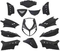 Plaatset 13-delig Edge voor Peugeot Speedfight 2 - mat zwart - thumbnail