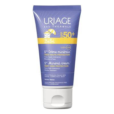 Uriage Bébé Crème Minerale Mineral Cream SPF50+ 50ml