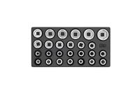 Gedore 1500 ES-19 IS 1733109 Steeksleutels 0 mm 26-delig - thumbnail