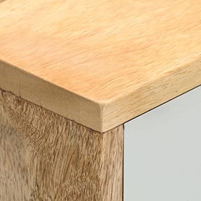 Tv-meubel 110x35x48 cm massief mangohout