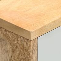 Tv-meubel 110x35x48 cm massief mangohout - thumbnail