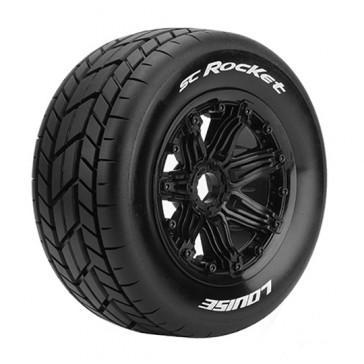 Louise SC-ROCKET Banden Set - Velgen Zwart - Hex 24mm Louise SC-ROCKET Banden Set - Velgen Zwart - Hex 24mm