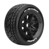 Louise SC-ROCKET Banden Set - Velgen Zwart - Hex 24mm - thumbnail