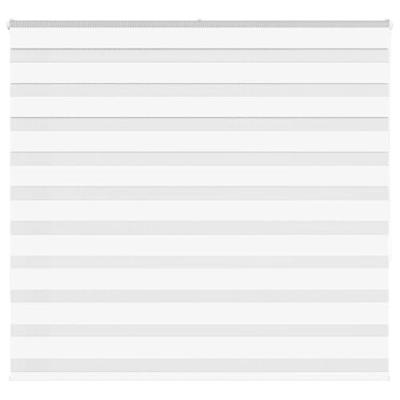 Zebra rolgordijn 160x150 cm stofbreedte 155,9cm polyester wit