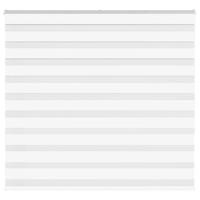 Zebra rolgordijn 160x150 cm stofbreedte 155,9cm polyester wit - thumbnail
