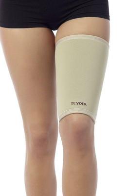 Teyder Neopreen Bovenbeenbrace - S - Universeel - Beige