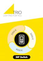 Trio WandlampDawson design antraciet 30cm - 246360142 - thumbnail