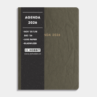 A6 Agenda Flex Pocket 2026 Groen - thumbnail