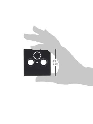 Busch-Jaeger 2CKA001724A4298 Aansluitdoos voor satellietschotel Afdekking Diepzwart (RAL 9005), Zwart 1 stuk(s)