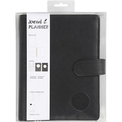 Creativ Company Planner / bulletjournal, afm 19x23,5x4 cm, ringband, zwart, 1 stuk