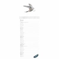 Madeleine Floyd, The Dawn Chorus Slim Kalender 2026 - thumbnail