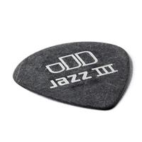 Dunlop Tortex Pitch Black Jazz III 0.50mm 12-pack plectrumset zwart - thumbnail