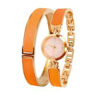 Temptation Set Horloge en Armband Oranje TEA-2016-09 - thumbnail