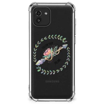 Samsung Galaxy A03 Stevig | Bumper Hoesje | Boho Dreams Samsung Galaxy A03 Stevig | Bumper Hoesje | Boho Dreams