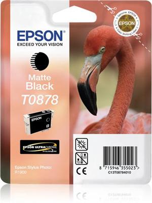 Epson Flamingo inktpatroon Matte Black T0878 Ultra Gloss High-Gloss 2