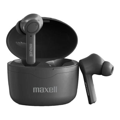 Maxell Bass 13 Sync Up Draadloze Bluetooth In-Ear Koptelefoon met Oplaadhoesje Zwart