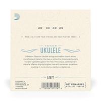 D&apos;Addario EJ87T Pro Arte Titanium snarenset voor tenor ukelele - thumbnail