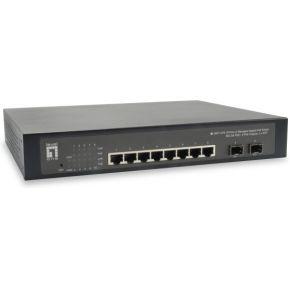 LevelOne GEP-1070 netwerk-switch Managed L2 Gigabit Ethernet (10/100/1000) Power over Ethernet (PoE) 19U Zwart