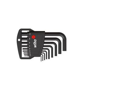Wiha Inbus Haakse schroevendraaierset 1.5 mm, 2 mm, 2.5 mm, 3 mm, 4 mm, 5 mm, 6 mm, 8 mm, 10 mm 9-delig Wiha Inbus Haakse schroevendraaierset 1.5 mm, 2 mm, 2.5 mm, 3 mm, 4 mm, 5 mm, 6 mm, 8 mm, 10 mm 9-delig