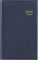 Brepols agenda Brefix Lima 6-talig, blauw, 2026 - thumbnail