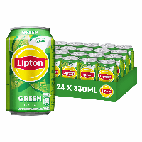 Lipton Ice Tea Green, blik van 33 cl, pak van 24 stuks - thumbnail