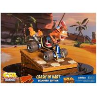 Crash Team Racing Nitro-Fueled Resin Statue - Crash in Kart (First 4 Figures) - thumbnail