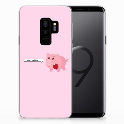 Samsung Galaxy S9 Plus Telefoonhoesje met Naam Pig Mud Samsung Galaxy S9 Plus Telefoonhoesje met Naam Pig Mud
