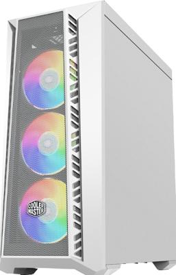 Cooler Master mb520-wgnn-s00 masterbox 520 mesh white, atx, midi, edge-to-edge transparent window