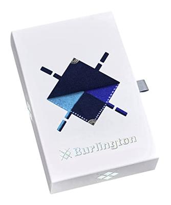 Burlington 2-paar heren sokken - Cadeau verpakking - Gift Box - Katoenen sokken met ruit print