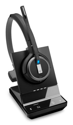 EPOS I SENNHEISER IMPACT SDW 5034 - Koptelefoonsysteem - op oor - DECT - draadloos - gecertificeerd voor Skype for Business