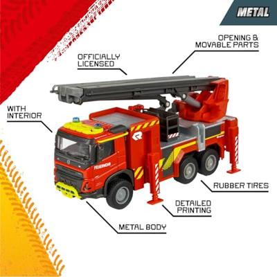 Majorette Volvo FMX Truck Fire Engine Kant-en-klaar model Hulpdienstvoertuig (model)