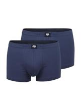 2-pak heren boxershorts 2700 - Blue - Blauw heren ondergoed - Grote maten katoenen onderbroeken - 6XL - Onderbroek heren - Ondergoed heren - thumbnail