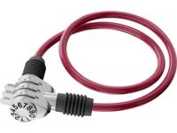 Basi ZR 301 Kabelslot Rood Cijferslot - thumbnail