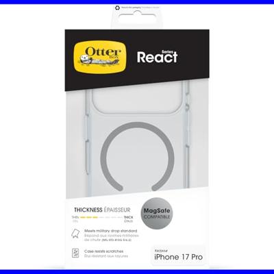 OtterBox React MagSafe Series Apple iPhone 17 Pro Clear