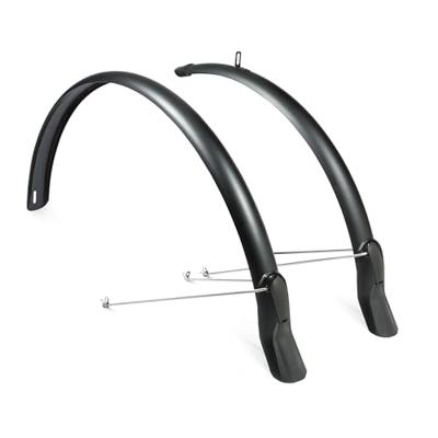 Spatbordset Eurofender Scatto 28" x 51 mm - mat zwart Spatbordset Eurofender Scatto 28" x 51 mm - mat zwart