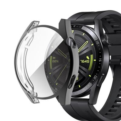Voor Huawei Watch GT 3 42mm volledig omringd TPU-hoesje met beschermende film