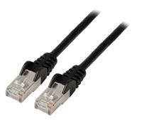 Valueline VLCB85210B10 Cat6 F/utp Netwerkkabel Rj45 (8/8) Male - Rj45 (8/8) Male 1.00 M Zwart - thumbnail