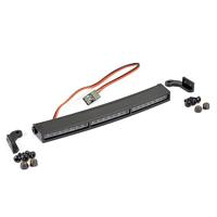Fastrax Moulded curved roof 24 led light bar w/ mount 118mm - thumbnail