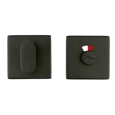Hdd Pro WC Garnituur Square Shape Zwart Structuur Uv