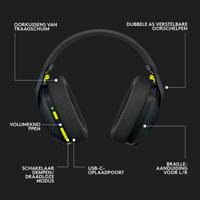 Logitech G435 LIGHTSPEED Wireless Gaming Headset gaming headset Bluetooth, Pc, PlayStation 4, PlayStation 5 - thumbnail