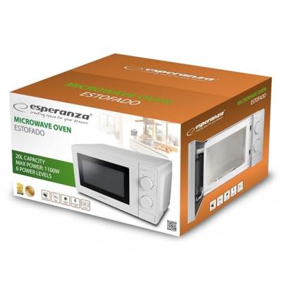 Esperanza ESTOFADO Wit Solo-magnetron Aanrecht 20 l 700 W