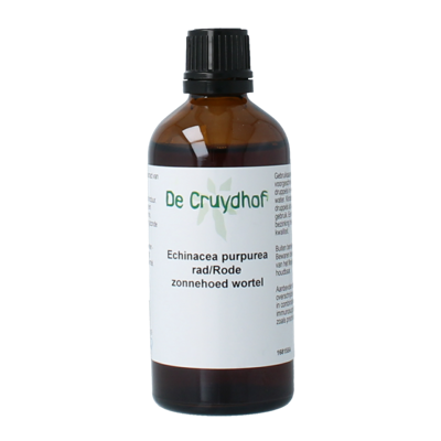 Cruydhof Echinacea purpurea wortel tinctuur 100 Milliliter Cruydhof Echinacea purpurea wortel tinctuur 100 Milliliter