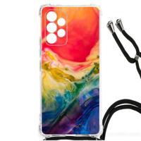 Back Cover Samsung Galaxy A53 Watercolor Dark - thumbnail