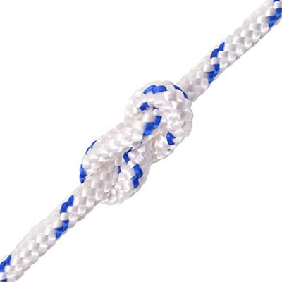 Boot touw 10 mm 50 m polypropyleen wit Boot touw 10 mm 50 m polypropyleen wit