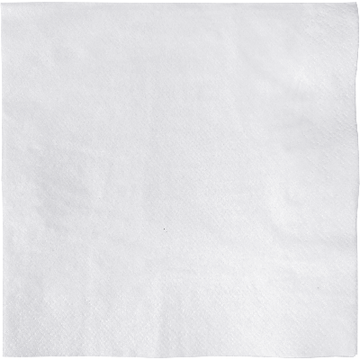 Servet | 1/4 vouw | 2-laags | 33x33cm | cellulose | wit | 1500 stuks