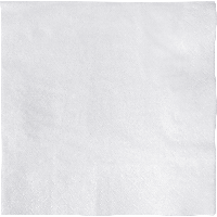 Servet | 1/4 vouw | 2-laags | 33x33cm | cellulose | wit | 1500 stuks - thumbnail