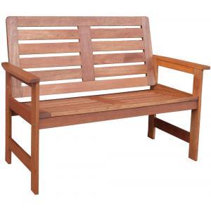 Vera 2-persoons hardhouten tuinbank Vera 2-persoons hardhouten tuinbank