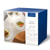 Villeroy & Boch Serviesset For Me - 16-delig / 4 personen - 4 bekers met oor, 4 dinerborden, 4 ontbijtborden en 4 French bowls - thumbnail