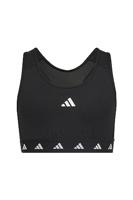 Sportbeha Adidas TechFit Power Zwart - Maat: 13-14 Jaar - thumbnail